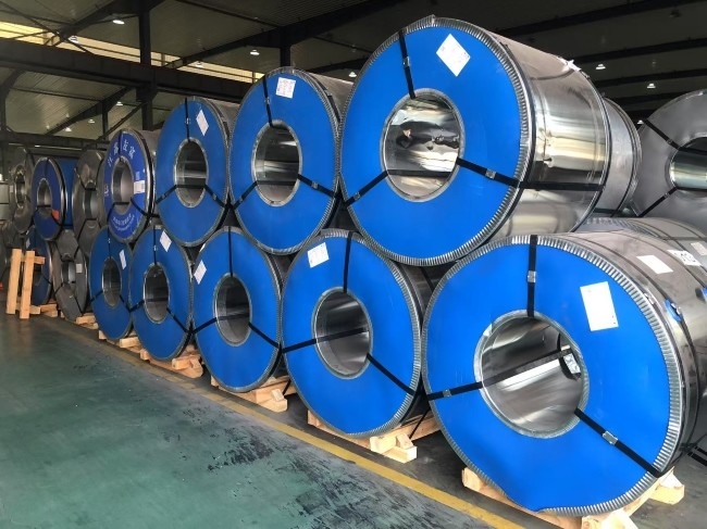 2.8-5.6g/m2 Επιλογές επικάλυψης από κασσίτερο για ηλεκτρολυτικά κασσίτερο σε κυλίνδρους / φύλλα ETP TFS