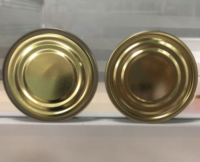300D 73mm Καπάκι από ηλεκτρολυτική λευκοσιδηροπλάκα (ETP) για συσκευασία τροφίμων – TFS πάχους 0,18mm