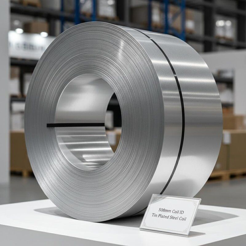 508mm Coil Id Tin Plated Steel Coil προσφέροντας εξαιρετική επίστρωση από κασσίτερο για βελτιωμένη αντοχή και προστασία από τη διάβρωση
