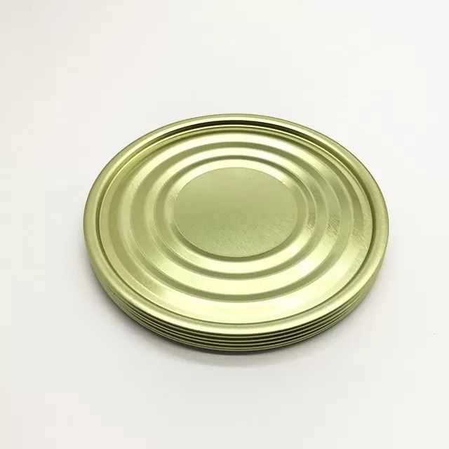 χρυσός ασημένιος σίδηρος πάχους 0.17mm 0.18mm 0.19mm 0.20mm 0.21mm γύρω από το κατώτατο σημείο καπακιών κασσίτερου ΚΑΛΥΨΗΣ ΛΕΥΚΟΣΙΔΗΡΟΥ καπακιών δοχείων κασσίτερου